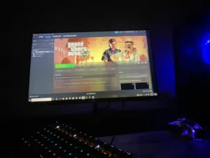 Pc gaming بحاله فوق الممتازه