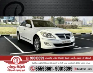هيونداي جينيسيس - الموديل:2013 العداد:204