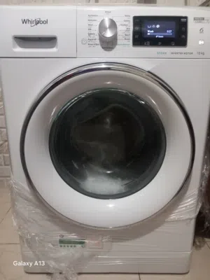 whirlpool 10 kg steam cleaning option