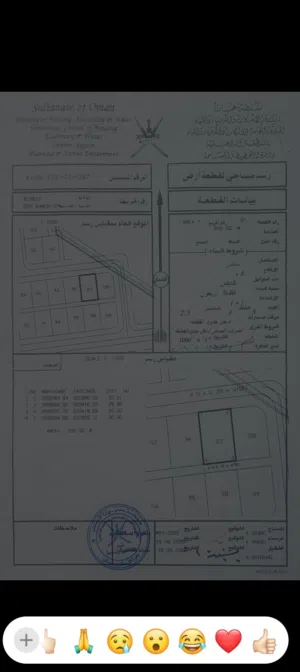 Residential Land for Sale in Al Dakhiliya Bidbid
