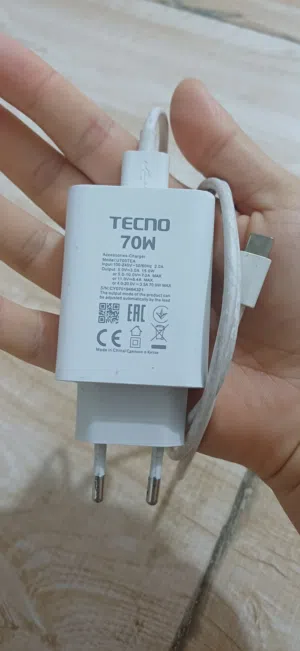 شاحن تكنو اصلي 70 واط