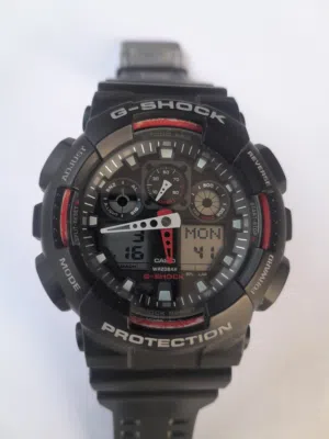 ساعه جي شوك اصليه  ممتازه  جدا  استخدام بسيط