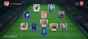 حساب FC MOBILE 26 OVER 123_124