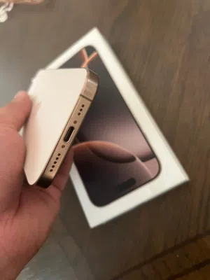 Iphone 16 pro max  لون ديزرت