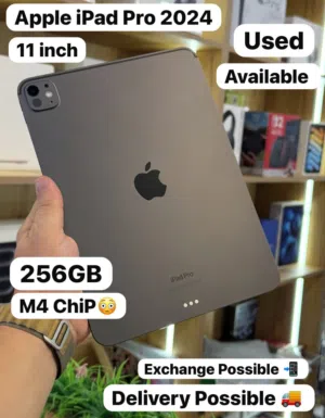 Apple iPad Pro M4 chip 256Gb 11 inch 100% Battery health Amazing Clean good condition