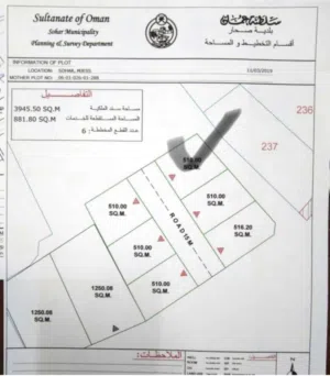 ارض للبيع فيً مجيس