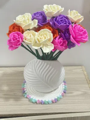 “Beautiful handmade paper flower arrangement for sale...