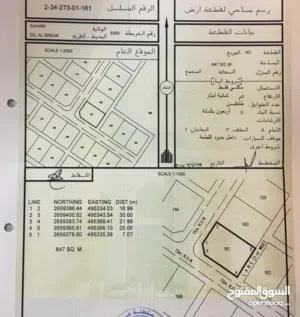 Residential Land for Sale in Al Batinah Saham