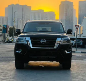 نيسان أرمادا اس ال فل ابشن 4×4 وارد أمريكي ورق جمارك 2024 موديل