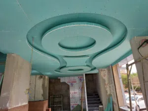 دیکورات الجبسات الجبسم بورد سیمنٹ بورد سقف مستار شیبورد بدیل خشب بدیل رخام