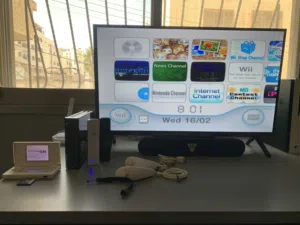 نينتيندو wii مستعملة مع نينتيندو محمولة