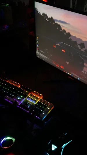 تجميعة قيمنق جيل 14 + RTX 5060  كاملة مع شاشة 165Hz وكفالة – استعمال 4 شهور