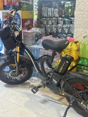 بسكليت كهرباء للبيع جديد 48v 21امبير 2025جديد  فش عليه ولا قحط  المكان في طولكرم  التواصل على