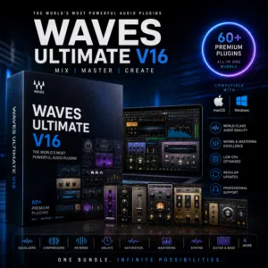 Waves Ultimate V16 Complete Bundle 240 Plugins Win & Mac