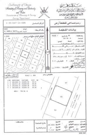 أرض سكنية فـ المعبيلة الجنوبية- خلف نيستو المعبيلة