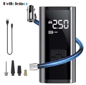 منفاخ الاطارات متعدد الاستخدام سيارات/ دراجات/ فوتبول