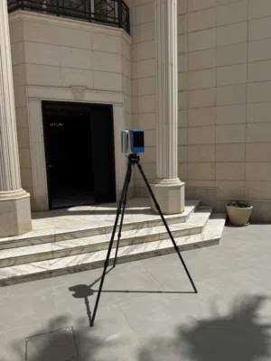 رفع مساحي ومعماري بالليزر سكانر ورسم مخططات - Laser Scanning
