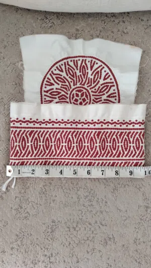 كمة عمانية نجم كامل  خياطة يد