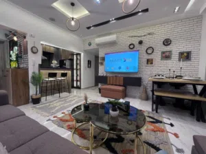 شقه للايجار المفروش بأقوى لوكيشن بمدينتى B15 بموقع مميز جدآ قريب لجميع الخدمات