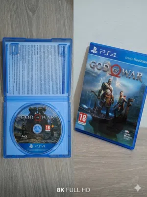 دسكه God of war إصدار 2018 شبه جديده لعبة تختيم و الغاز