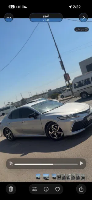 كامري خليجي هايبرد موديل 2023 رقم سليمانية