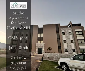 Studio Apartment for Rent at Jabal Sifah REF:1103AR