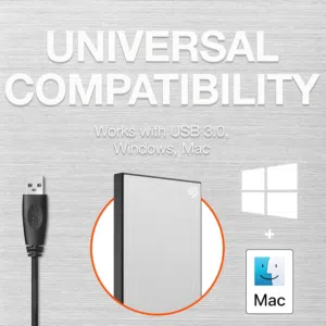 هارد خارجي محمول بسعة 2TB Seagate One Touch External HDD 2TB