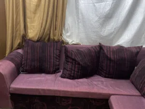 كنب كورنر مستعمل للبيع المستعجل الكنب بحال الوكاله مشاءالله