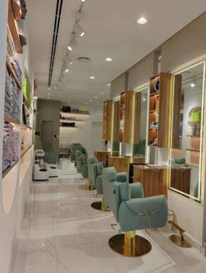 صالون نسائي فاخر للبيع عجمان