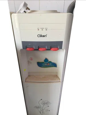 click on water dispenser