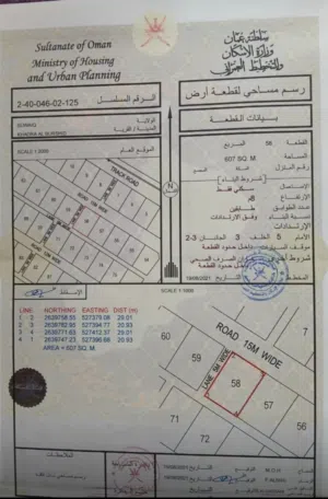 أرضين شبك سكني