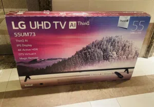 LG 55” inch smart 4k UHD webOS AI ThinQ HDR TV