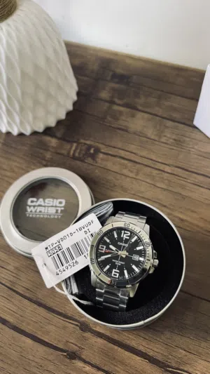 ساعة ماركة كاسيو CASIO الأصلية جديدة كليًا