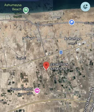 Di ارض سكنية كورنر في حي عاصم سفاري