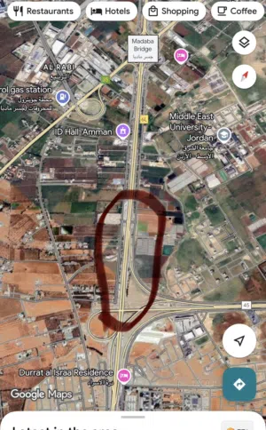 Mixed Use Land for Sale in Amman Airport Road - Madaba Bridge
