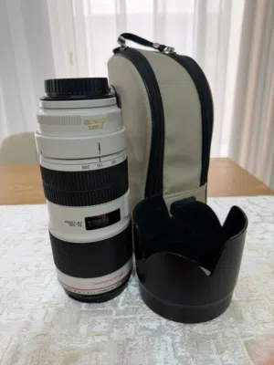 للبيع عدسة كانون 70-200 f2.8 الجيل الثاني