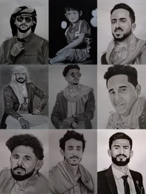 بمناسبة عيد الاضحى اتخيل رسمه مع البرواز بالفين ريال بس 2000ريال فقط اغتنمو العرض