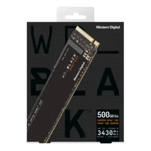 Western Digital WD BLACK SN750 NVMe M.2 2280 500GB PCI-Express 3.0 x4