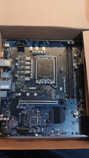 ماذر بورد H610 M pro( شبه مضروبه)