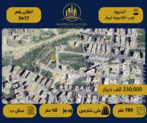 Residential Land for Sale in Amman Jubaiha