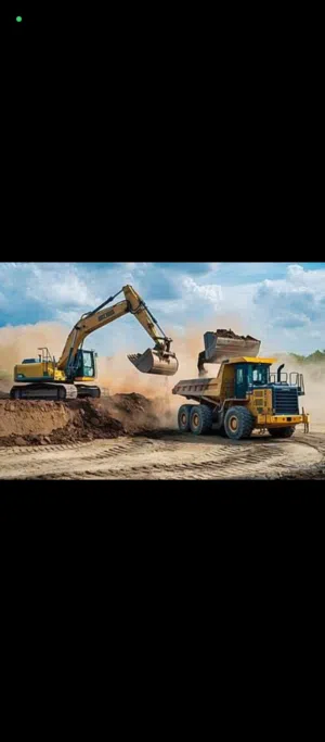 تعهدات وحفريات نقل طمم وهدم بيوت توريد مواد