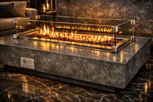 للبيع دفاية غاز فخمة ماركة Elementi استخدام مرة واحدة فقط