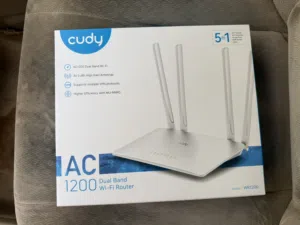 راوتر cudy جديد مستعمل 3 ساعات