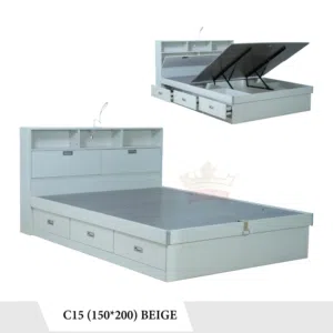 Bed new design with storage 180*200 or 150*200 size