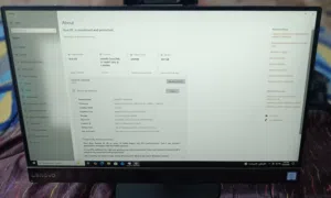 اسم الحاسبة LENOVO ALL IN ONE