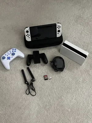 Nintendo switch oled for sale price 1500 negotiable more details in the description