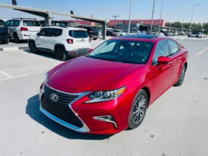 2018 LEXUS ES350 MAROON FULL OPTION IMPORT FROM USA