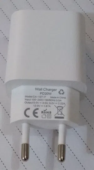 شاحن آيفون Wall Charger PD 20W.
