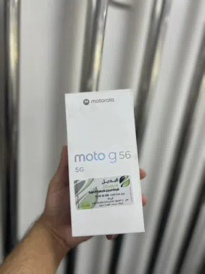 Moto G56 5G 12RAM / 256GB 	 	  جديد مسكر بالكرتونة  كفالة الوكيل الرسمي وشركتنا 3 سنوات