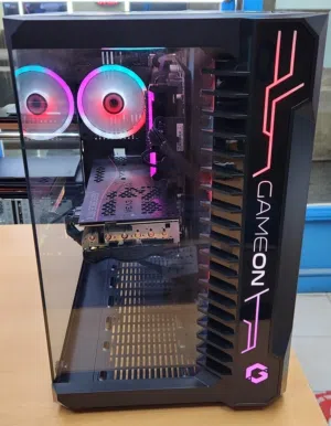 للبيع بي سي جيمنق Core i5 12Gen 1TB ssd /16Ram/3070Ti 8 GB RTX كالجديد مع الكرتون
